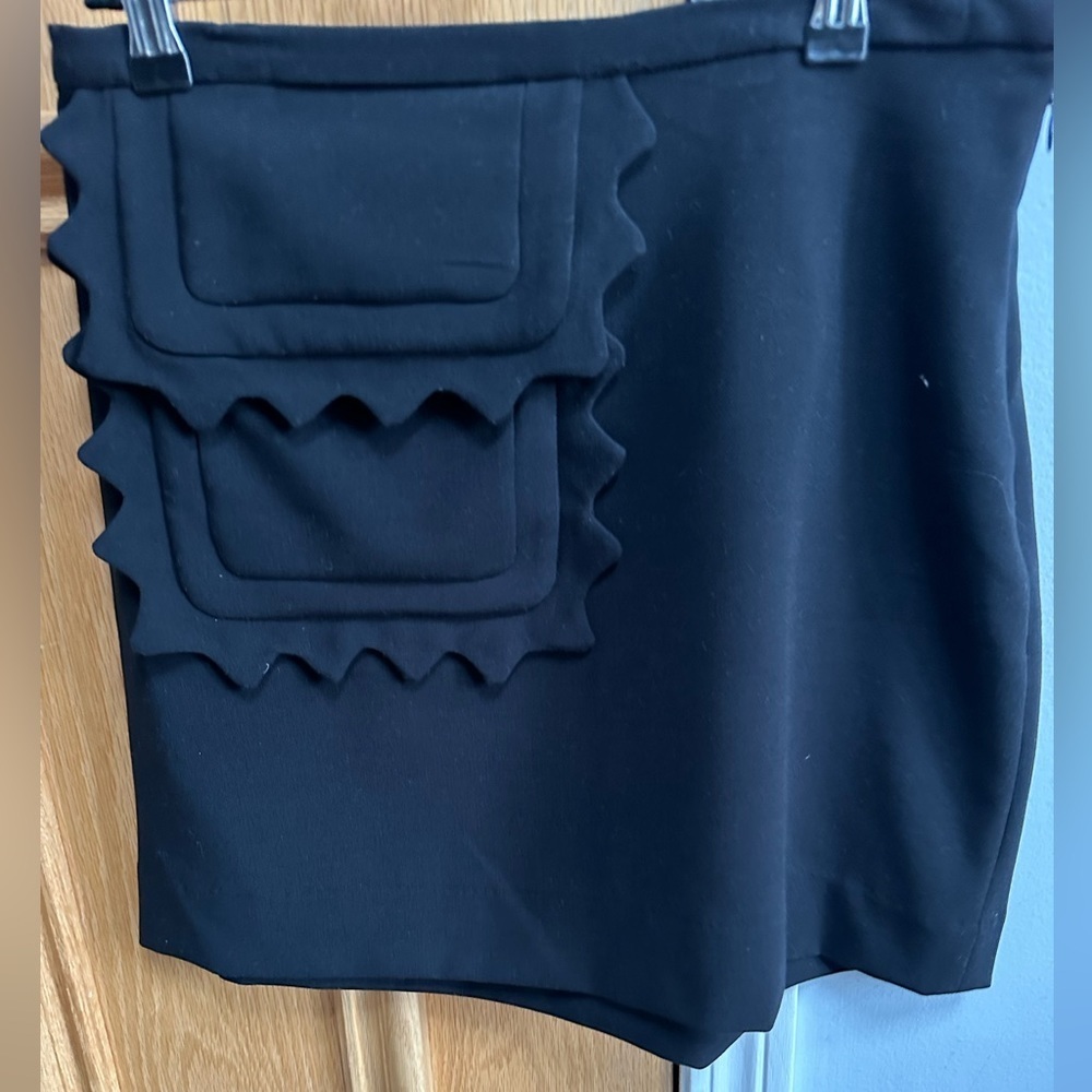 Victoria Beckham for Target black mini skirt size S